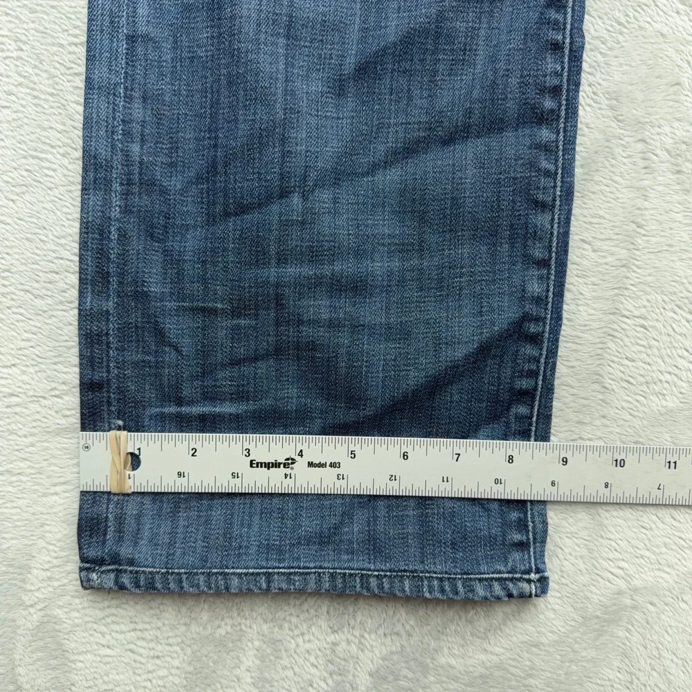 7 For All Mankind Jeans Mens 30 Blue Austyn Relaxed Straight Leg Denim